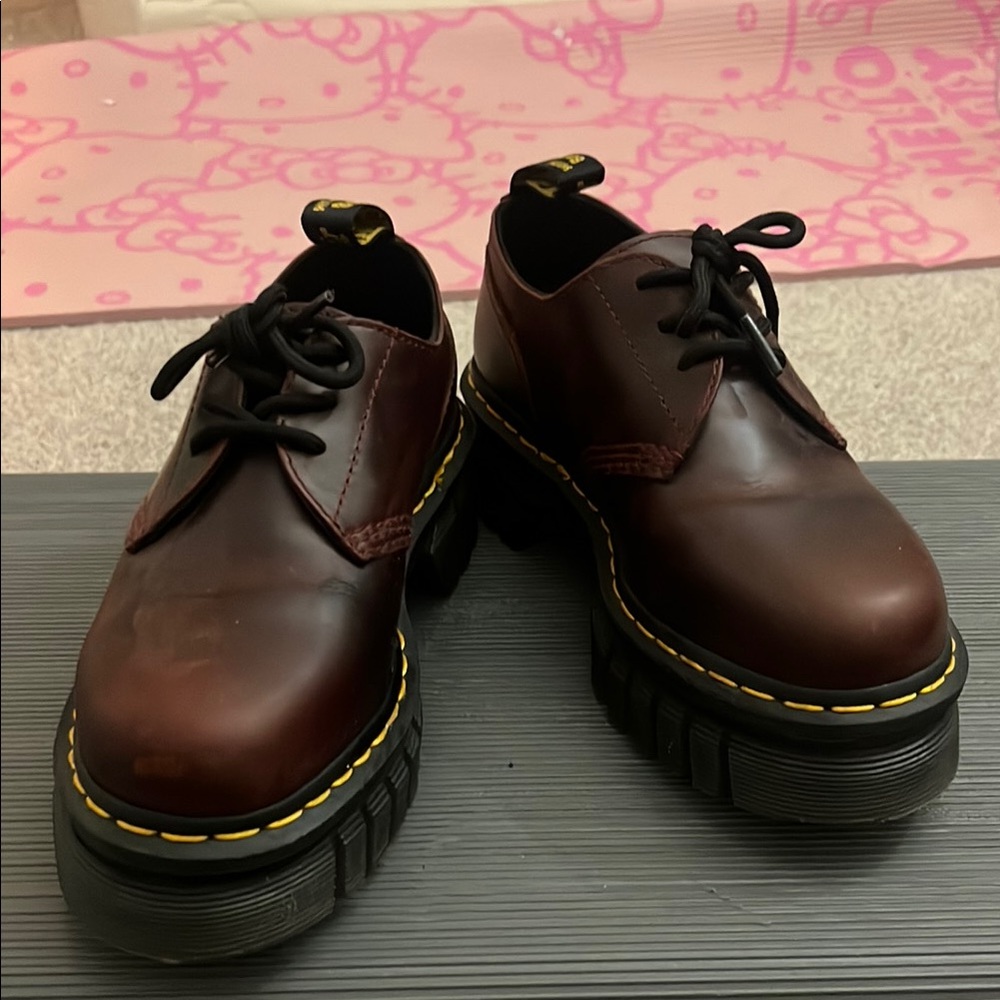 Dr. Martens Women’s Brown Leather Shoes